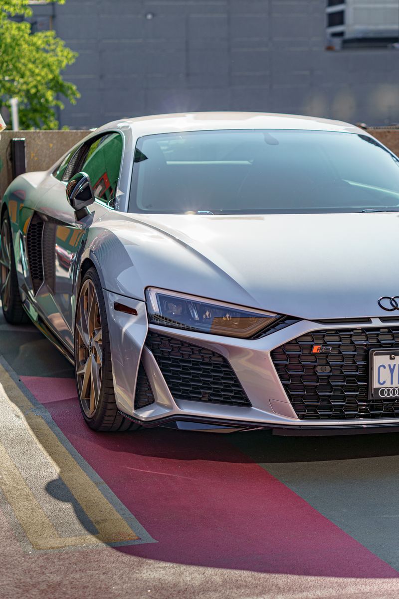 Audi R8 Silver