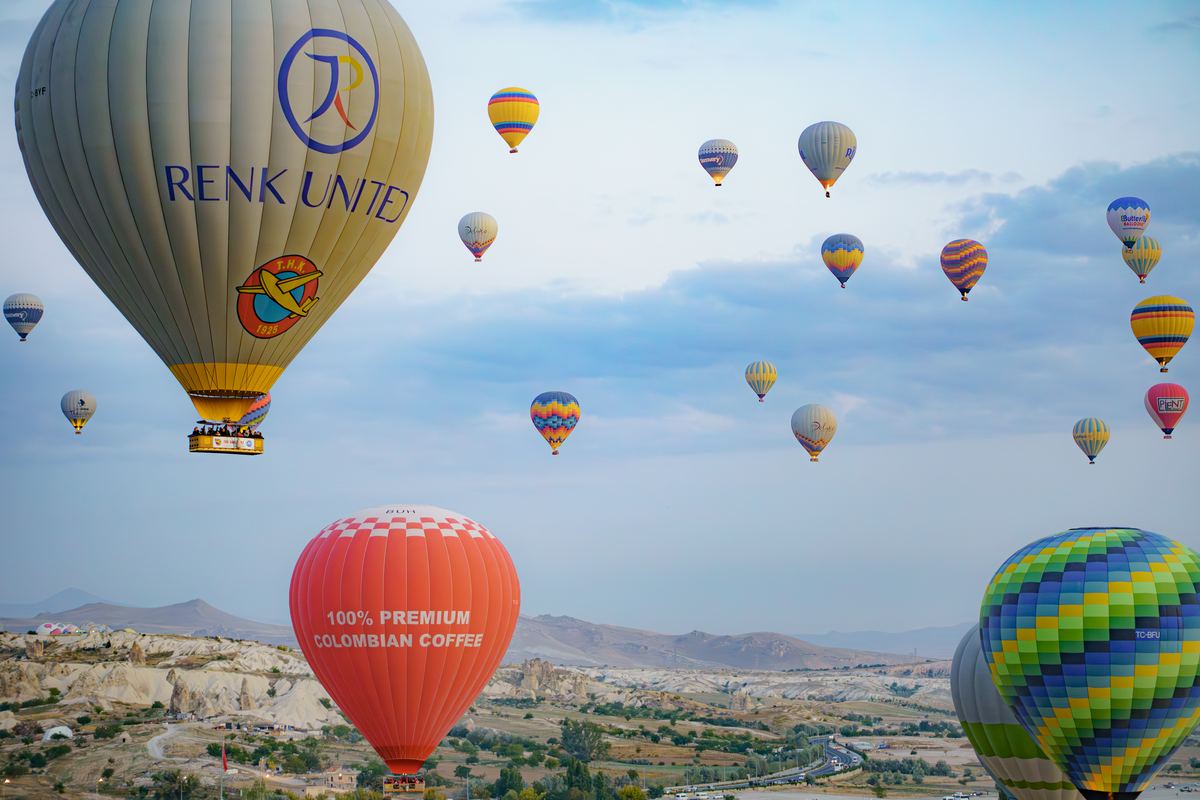Cappadocia · Balloons Wide